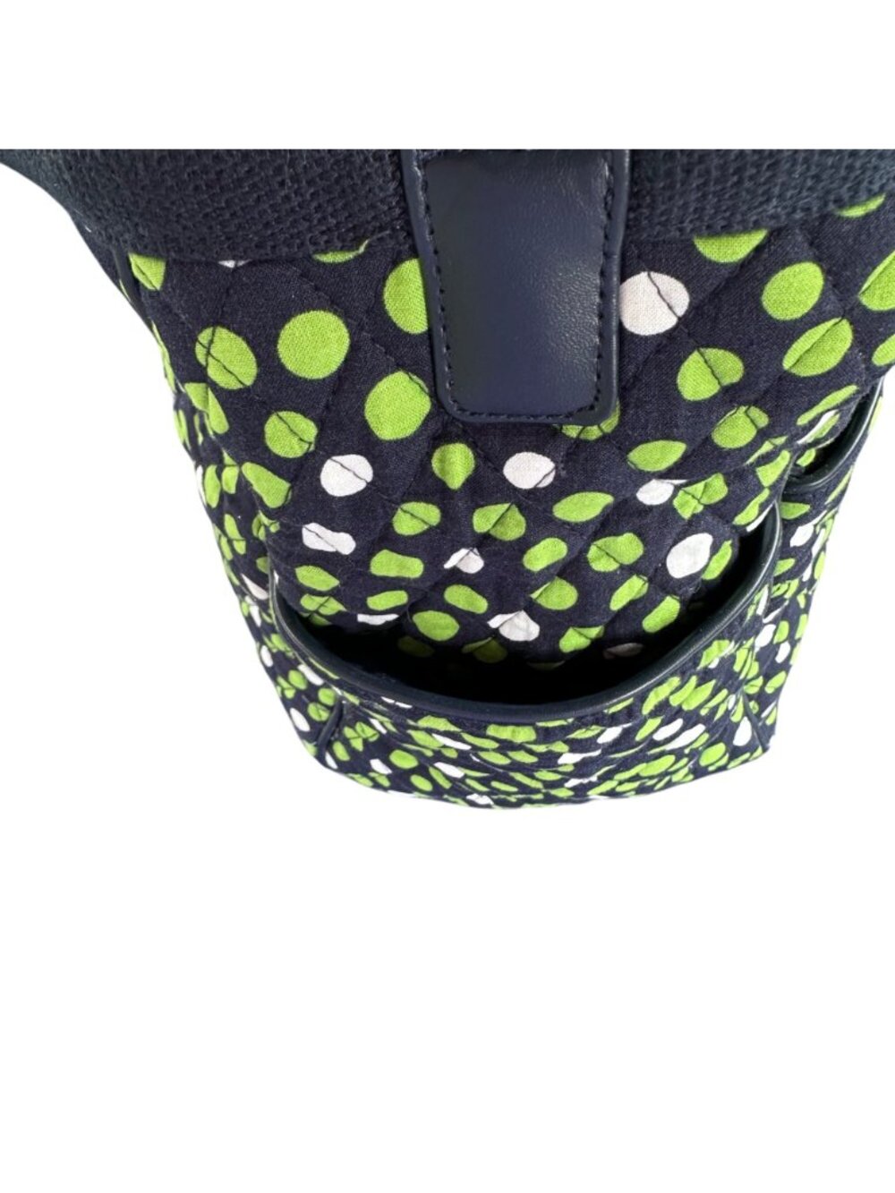 Vera Bradley Quilted Carryall Travel Bag in the "Lucky Dots" Limited Edition - Picture 6 of 16